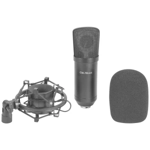 Omnitronic CM-78MK2 stojeći studijski mikrofon Način prijenosa:žičani uklj. vjetrobran slika