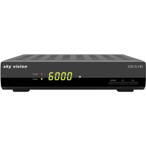 Sky Vision 500 S-HD HD SAT prijemnik Camping način, Jedan kabel Broj prijemnika: 1 slika