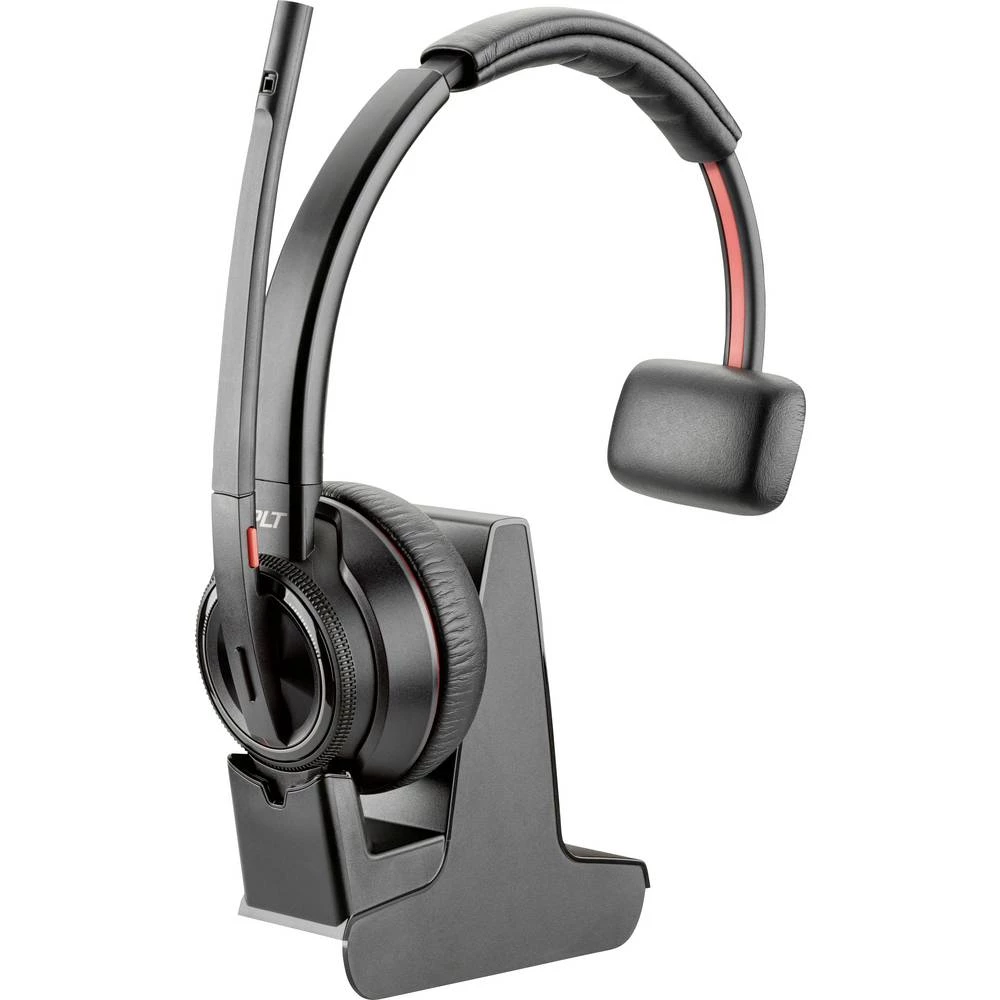 HP Poly Poly DECT Headset Savi 8210 UC monaural On Ear Headset crna slika