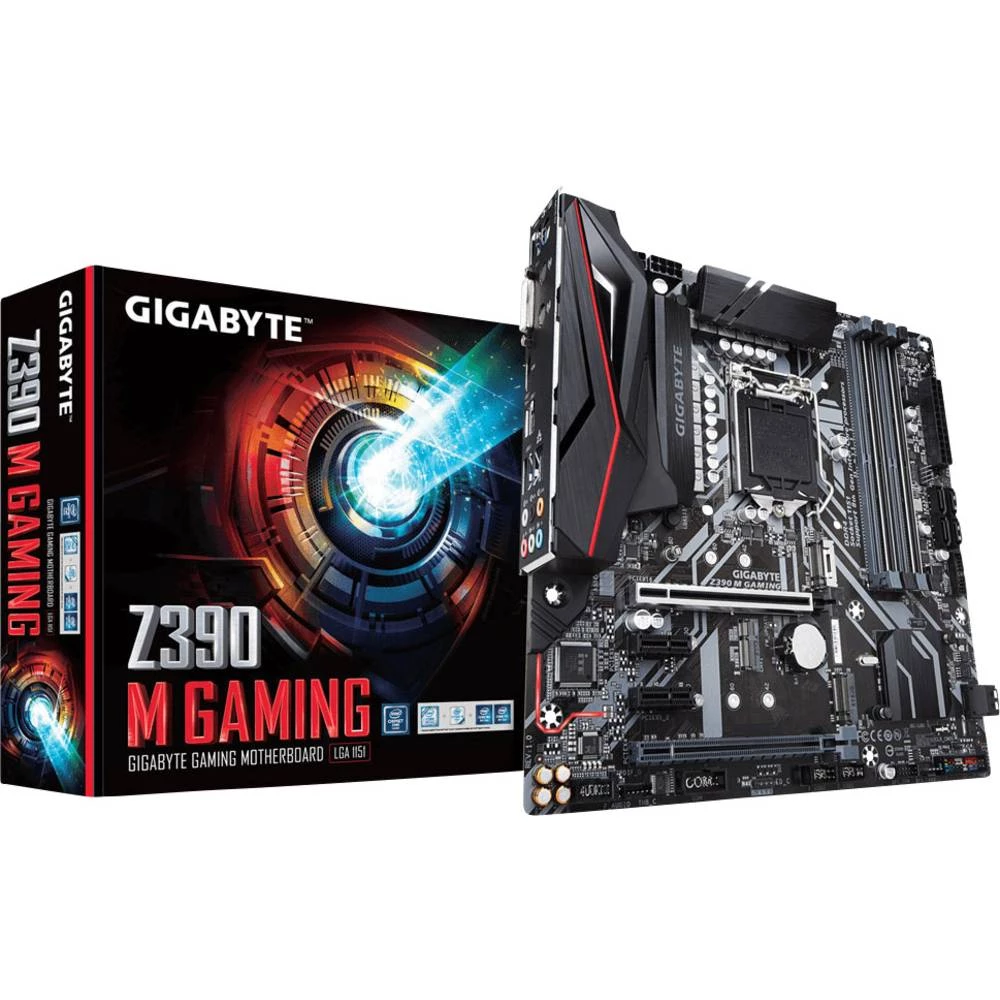 Matična ploča Gigabyte Z390 M GAMING Baza Intel&reg; 1151v2 Faktor oblika Micro-ATX Set čipova matične ploče Intel&reg; Z390 slika