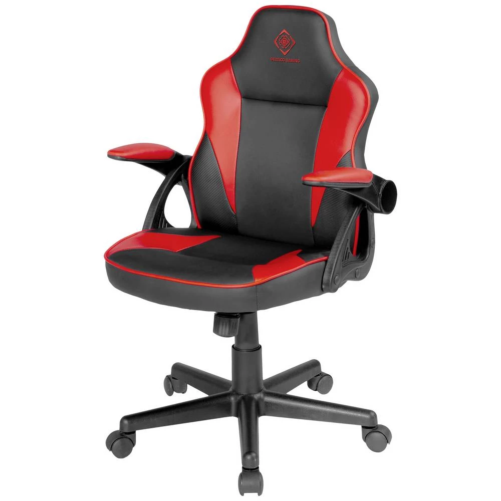DELTACO GAMING DC120R igraća stolica crna, crvena slika