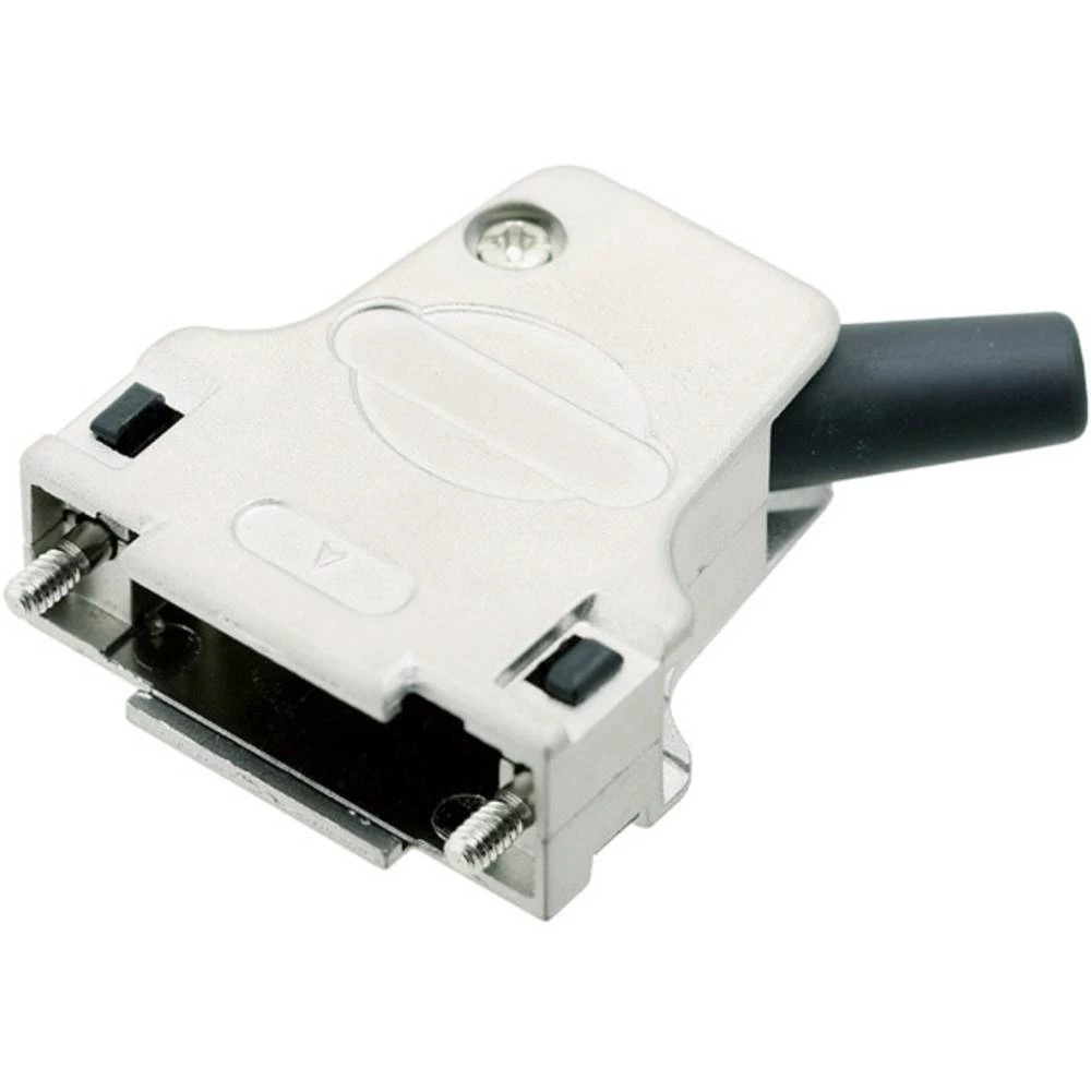 D-SUB kućište Broj polova: 37 Cink lijevani 45 ° Metalna encitech D45ZF37-RGL+M2.5-K 1 ST slika