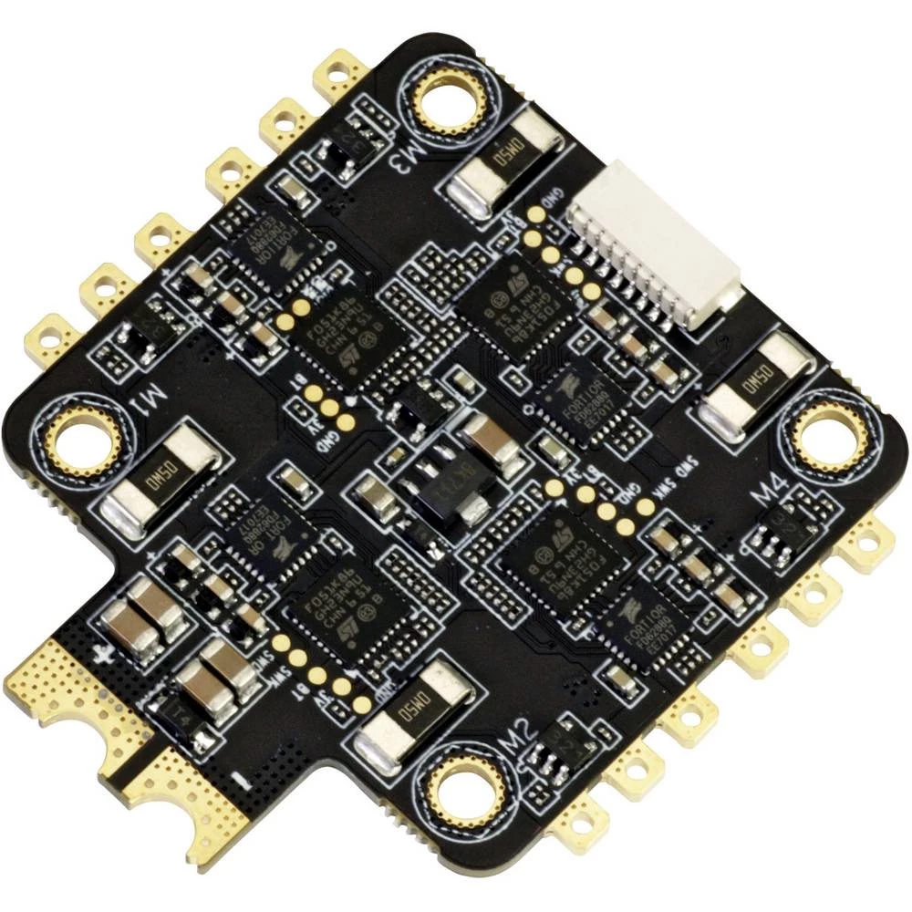 Regulator leta za Brushless Race Copter Graupner 4in1 Ultra Control 4x 30 A BL Heli Opteretivost (maks.): 30 A slika