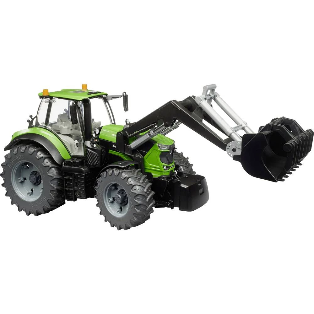 bruder  Deutz Traktor 8280 TTV s prednjim utovarivačem gotovi model poljoprivredni model slika