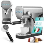 Profi Cook PC-ES/KA 1265 inox aparat za espresso plemeniti čelik Kapacitet čaše=2 s mlaznicom za pjenjenje mlijeka