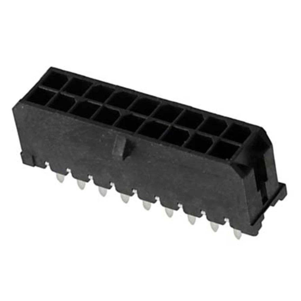 Molex ugradna standardna letva s muškim kontaktima 430451827 1 St. Tray slika