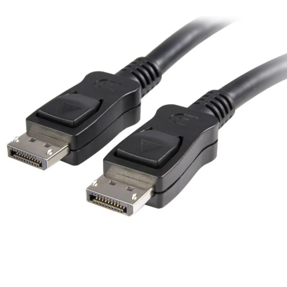 TECHly DisplayPort Priključni kabel [1x Muški konektor DisplayPort - 1x Muški konektor DisplayPort] 1 m Crna slika
