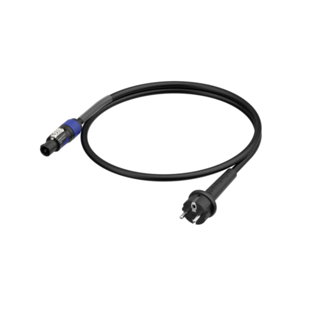 Neutrik 1036411 struja priključni kabel crna 3 m slika
