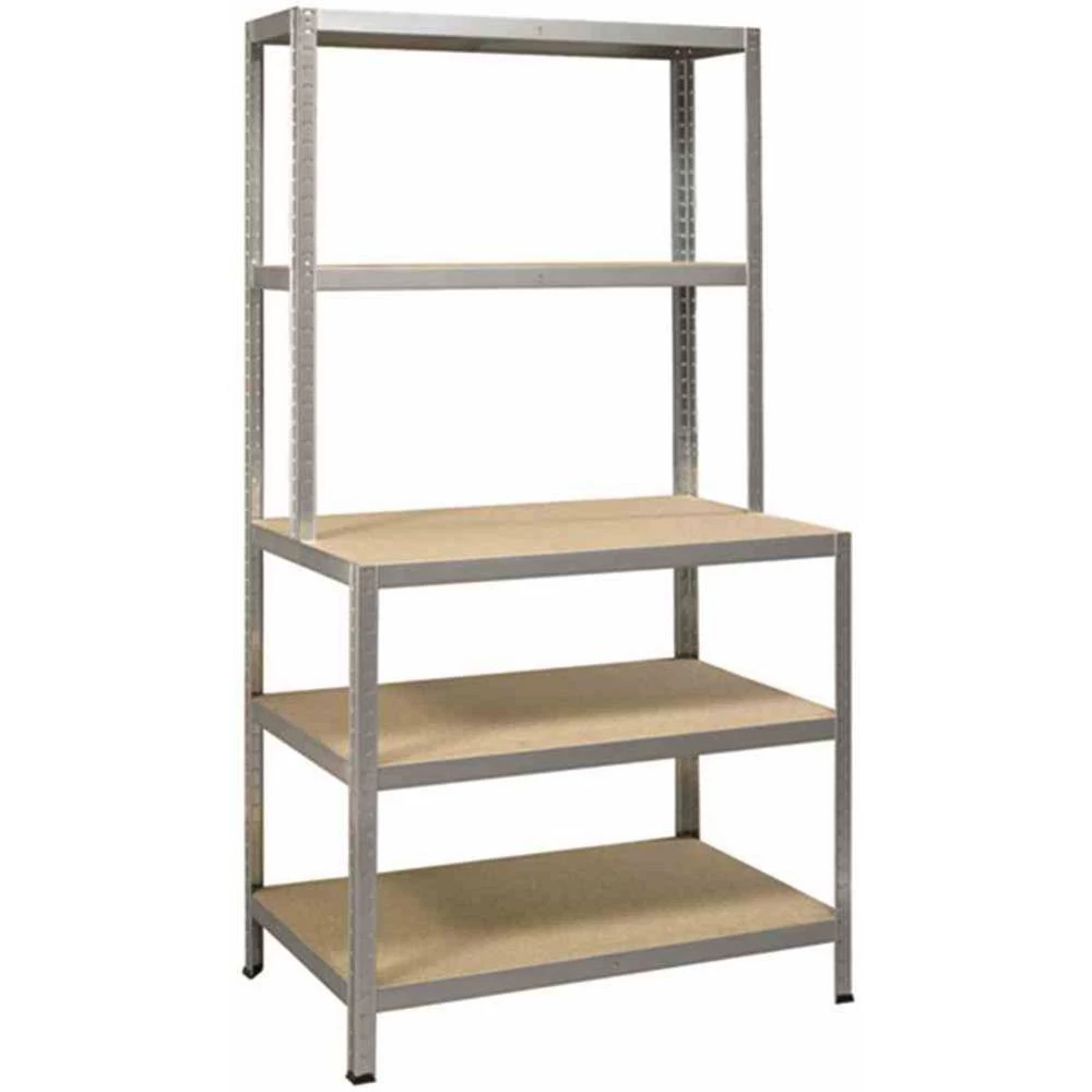 IRONSIDE 100855 stalak za pohranu u cijelosti metal, drvo slika