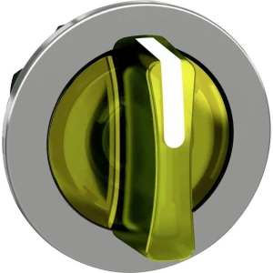 Schneider Electric ZB4FK1583 prednji element za biračku sklopku plosnat, ponovno postavljiv (Ø) 30.5 mm  krom boja, žuta 1 St. slika