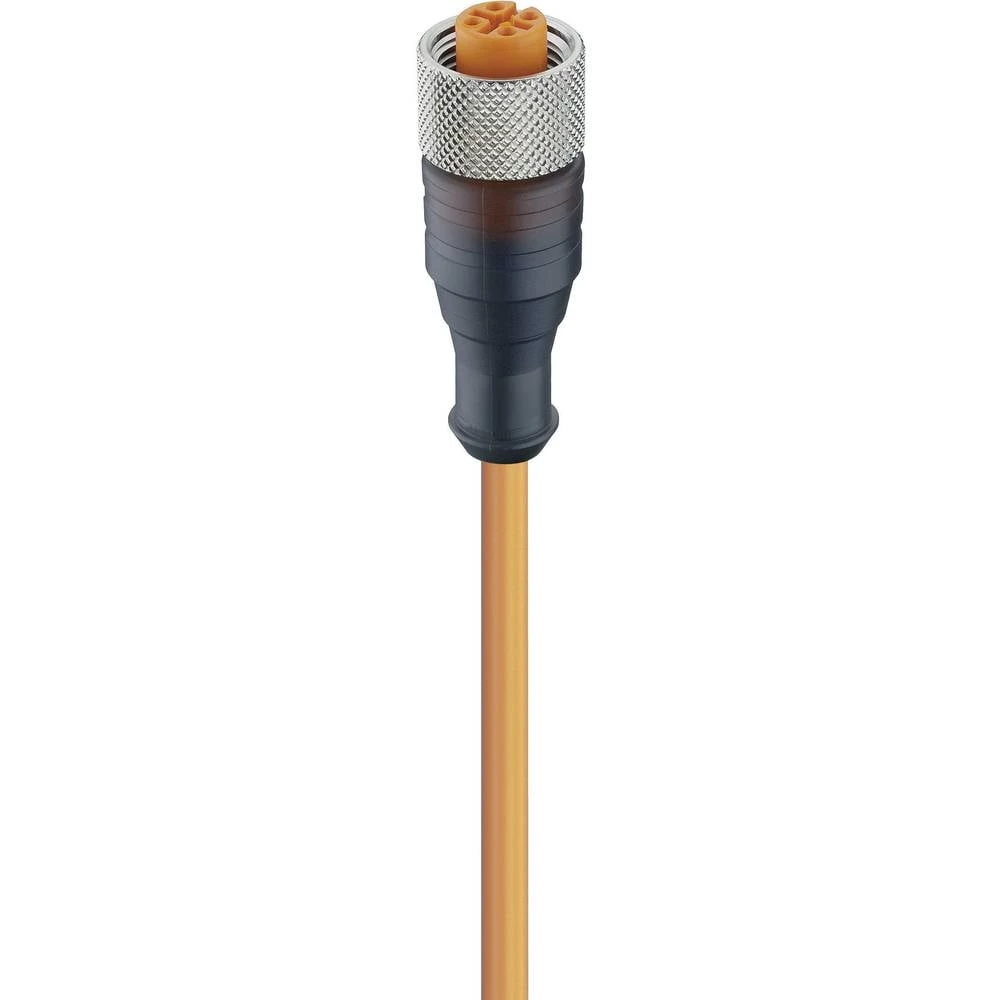 Lumberg Automation 11364-1 utični konektor za senzor/aktivator, konfekcionirani M12 žženski konektor, ravni 5.00 m Broj slika