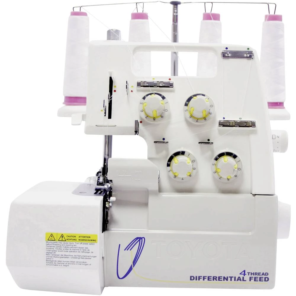 Overlock šivaća mašina (endlerica) Toyota Nähmaschinen SL3335 Bijela slika