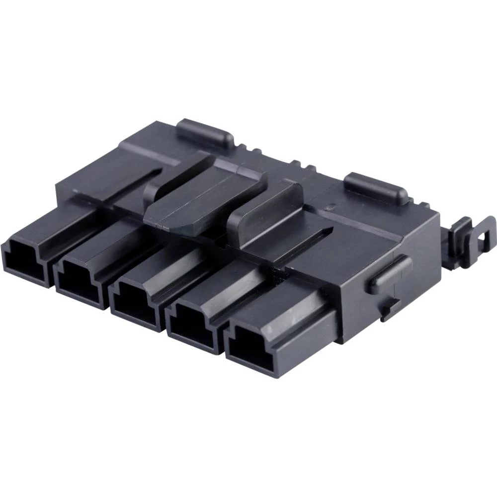 Molex 428160512 10.00mm Pitch Mini-Fit Sr. Receptacle Housing, Single Row, 5 Circuit, Black slika