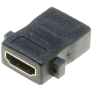 Lyndahl LKPA008 HDMI adapter [1x ženski konektor HDMI - 1x ženski konektor HDMI] crna pozlaćeni kontakti slika