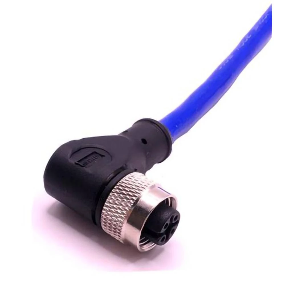 Mueller Electric C4D81M010 utični konektor za senzor/aktivator M12 ženski konektor, kutni 10 m Broj polova: 4 1 kom. slika