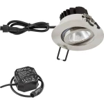 EVN  PC650N613D2W LED ugradna svjetiljka   6 W toplo bijela plemeniti čelik