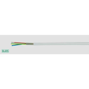 Instalacijski kabel NYM-J 4 G 2.50 mm² Siva (RAL 7035) Helukabel 39059-100 100 m slika