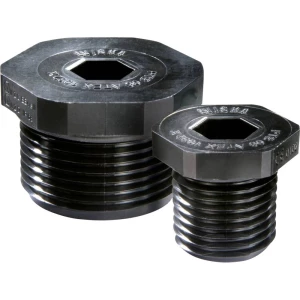 Wiska EX-EVSG 75 slijepi vijak otporno na udarce, zaštita od eksplozija   M75  plastika crna (RAL 9005) 2 St. slika