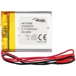 Akyga LP403035 aku-pack x poseban akumulator LiPo 3.7 V 400 mAh