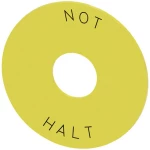 Siemens 3SU1900-0BB31-0AT0 podloška okrugao  (Ø) 75 mm stop u nuždi žuta, crna 10 St.