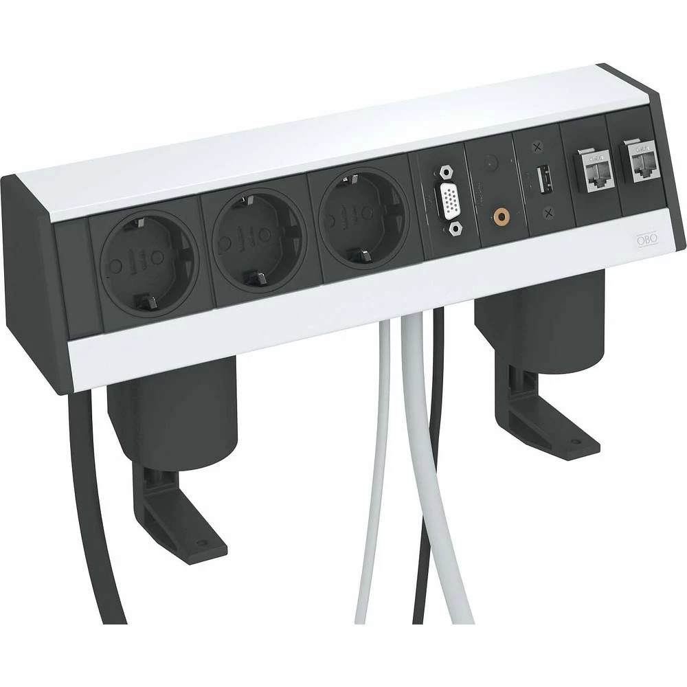 OBO Bettermann 6116960 Stolna utičnica Srebrna Utičnica slika