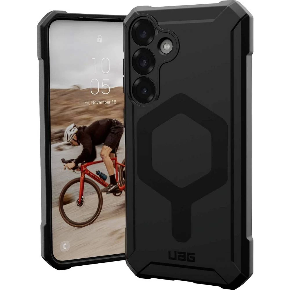 Urban Armor Gear Essential Armor vanjska torbica za mobilni telefon Samsung Galaxy S25+ crna induktivno punjenje 2144931 slika