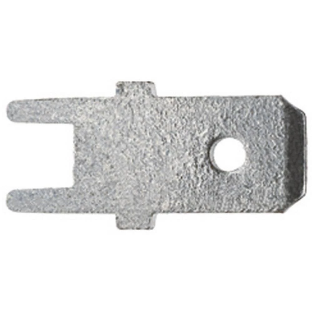 Klauke 2030 utični jezičak za lemljenje na tiskane pločice Širina utikača: 6.3 mm Debljina utikača: 0.8 mm 180 ° neizoli slika