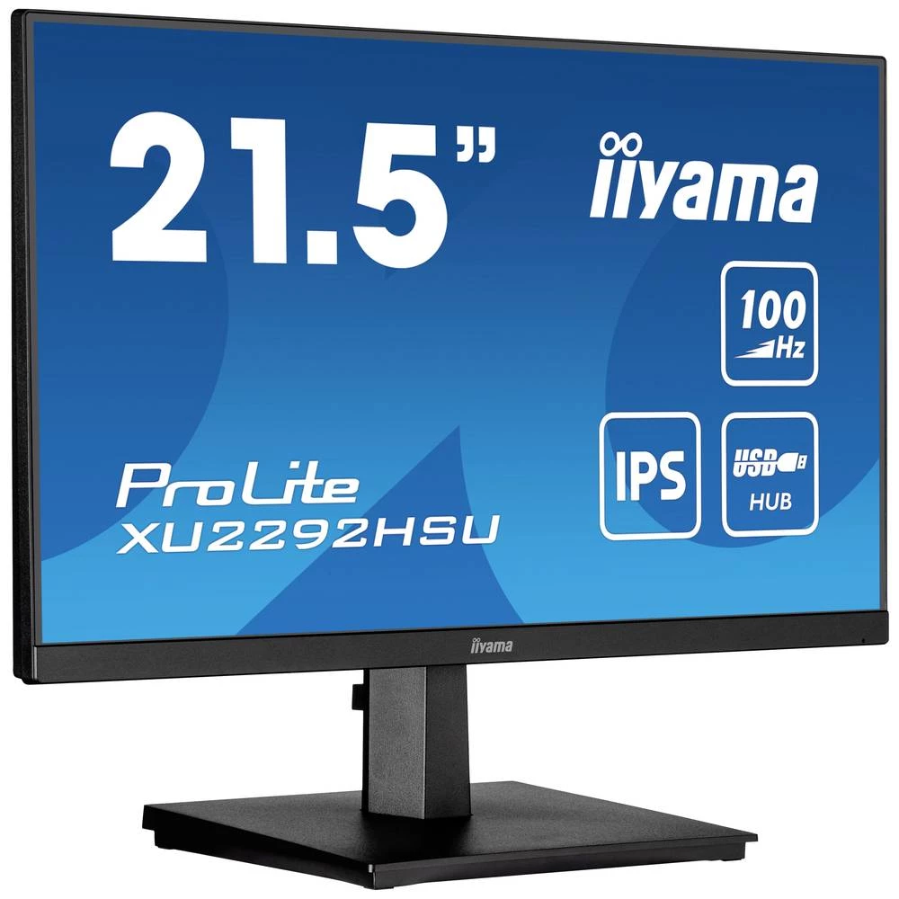 Iiyama ProLite XU2292HSU-B6 LCD zaslon Energetska učinkovitost 2021 E (A - G) 54.6 cm (21.5 palac) 1920 x 1080 piksel 1 slika