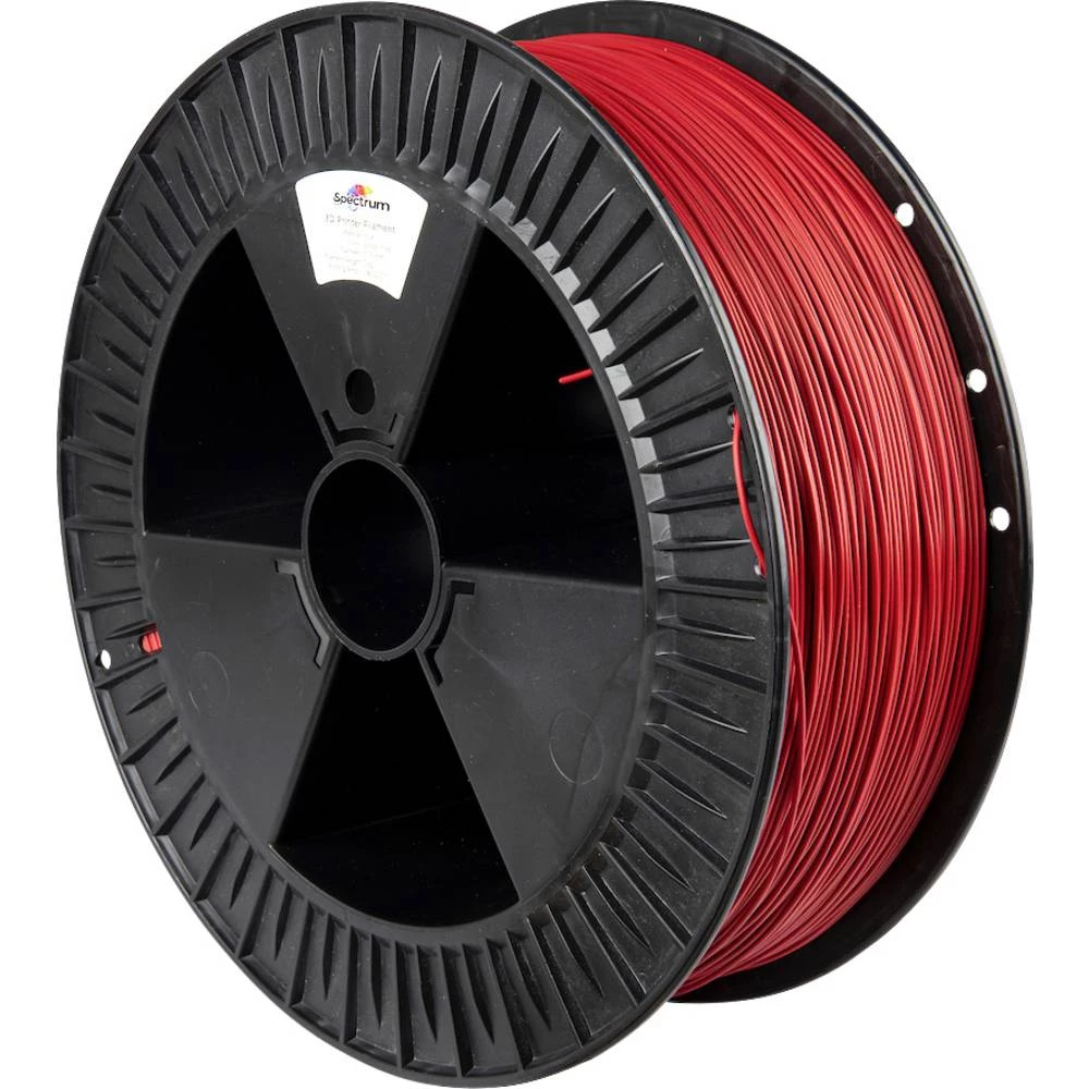 Spectrum Filaments 80127 PLA Premium 3D pisač filament PLA visoka vlačna čvrstoća 1.75 mm 2000 g bloody red, crvena 1 St slika