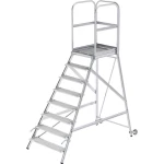 Günzburger Steigtechnik 58108 aluminij podijum stepenice montaža s alatom Radna visina (maks.): 3.9 m