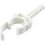 TRU COMPONENTS Montažna obujmica Za zidane utičnice, Ponovno zatvoriv Bijela 1 ST