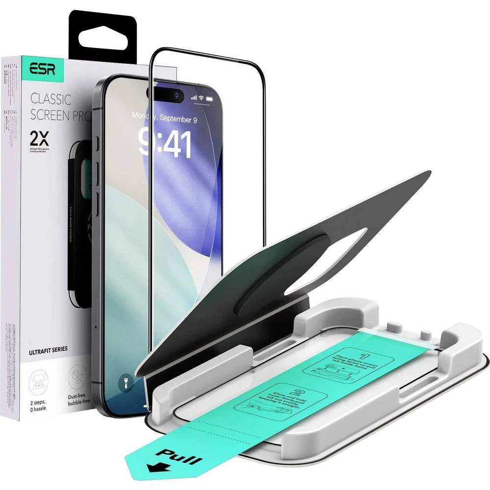 ESR zaštitno staklo zaslona Apple iPhone 17, iPhone 16 Pro 1 kom. 1D87800301 slika