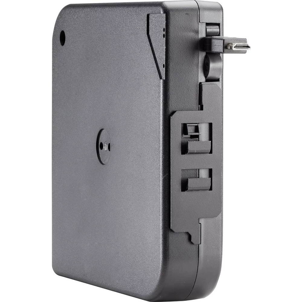 Bachmann 930.551 Ugradbena letva s utičnicama Crna slika