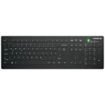 CHERRY Active KEY MTA AK-C8112 Wireless bežični tipkovnica njemačka, qwertz crna ergonomski, tihe tipke, prikladan za de