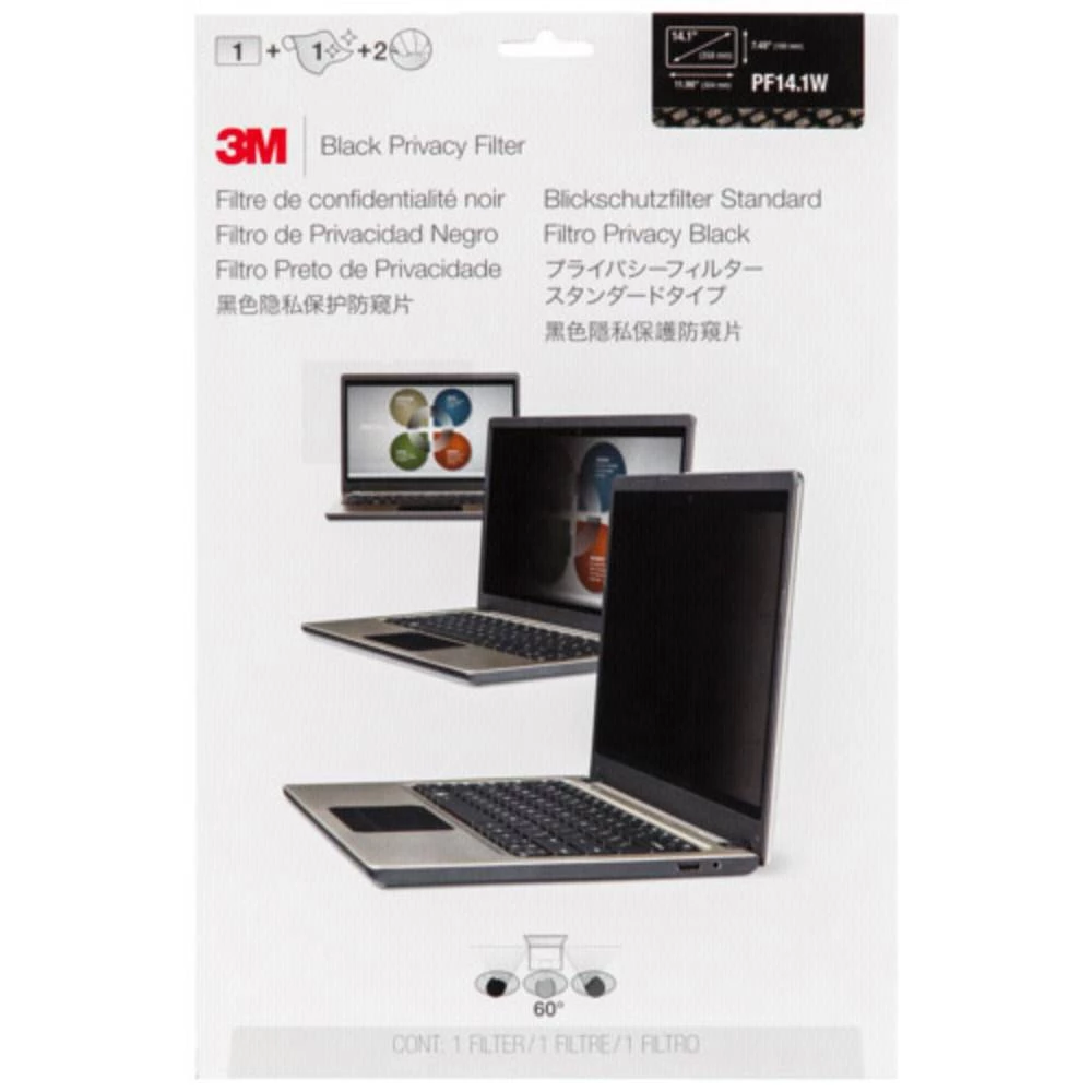 3M PF141W Folija za zaštitu zaslona 35.8 cm (14.1 ") Format slike: 16:10 7000013836 Pogodno za model: Univerzalno slika