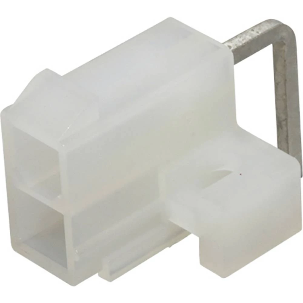 Molex 39291028 Mini-Fit Jr. Header, Dual Row, Right-Angle, with PCB Mounting Flange, 2 Circuits, PA Polyamide Nylon 6/6 slika