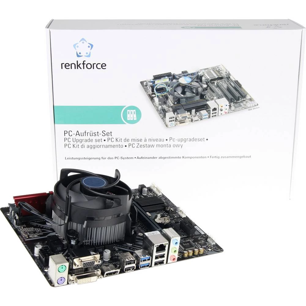 Renkforce komplet za podešavanje računala Intel&reg; Celeron&reg; G 4930 (2 x 3.2 GHz) 8 GB Intel UHD Graphics 610 Micro-ATX slika