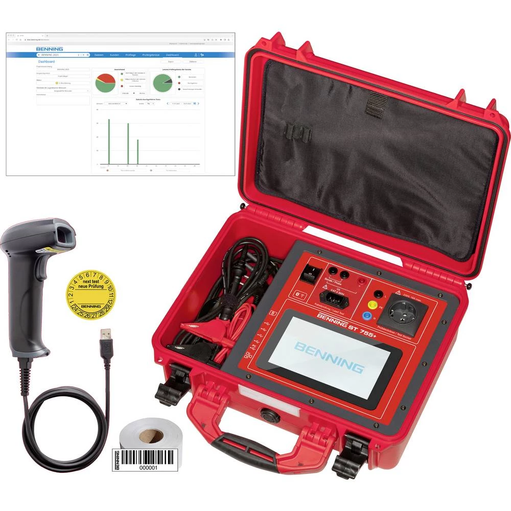 Benning ST 755+ BTEC SET tester za uređaje slika