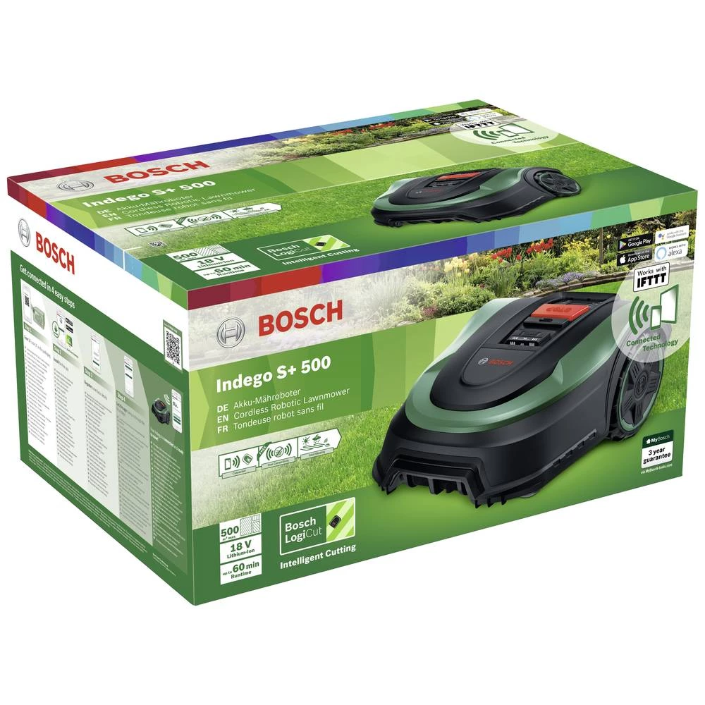Bosch Home and Garden Indego S+500 robotska kosilica Pogodno za površine maks. 500 m² slika