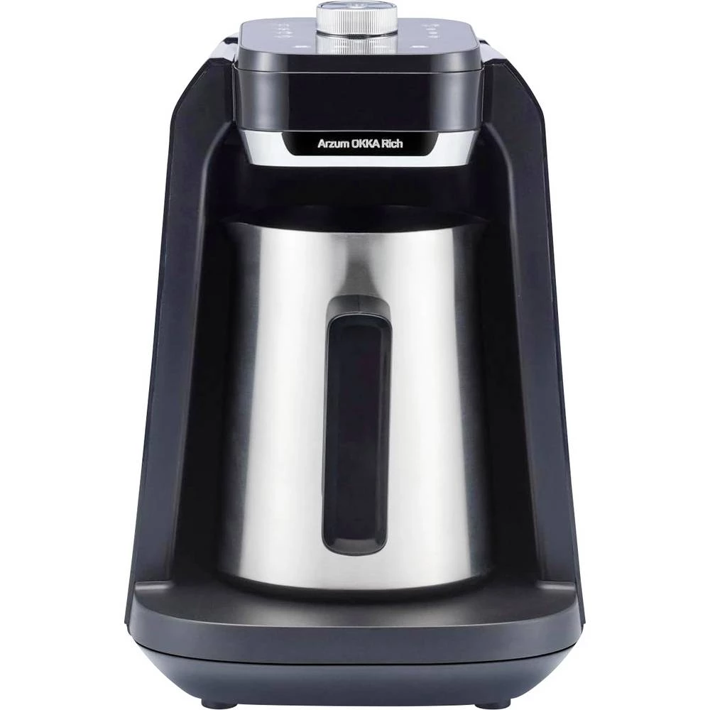 arzum ESPRESSOKANNE mit MILCHAUFSCHÄUMER und WASSERTANK aparat za kavu krom boja Kapacitet čaše=5 s mlaznicom za pjenjen slika