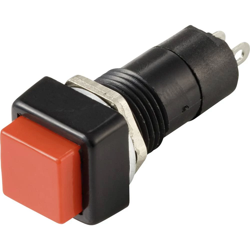 TRU COMPONENTS TC-13599552 tlačni prekidač 250 V/AC 3 A 1 x off/on zadržava položaj (D x Š x V) 14.5 x 14.5 x 39 mm 1 St slika