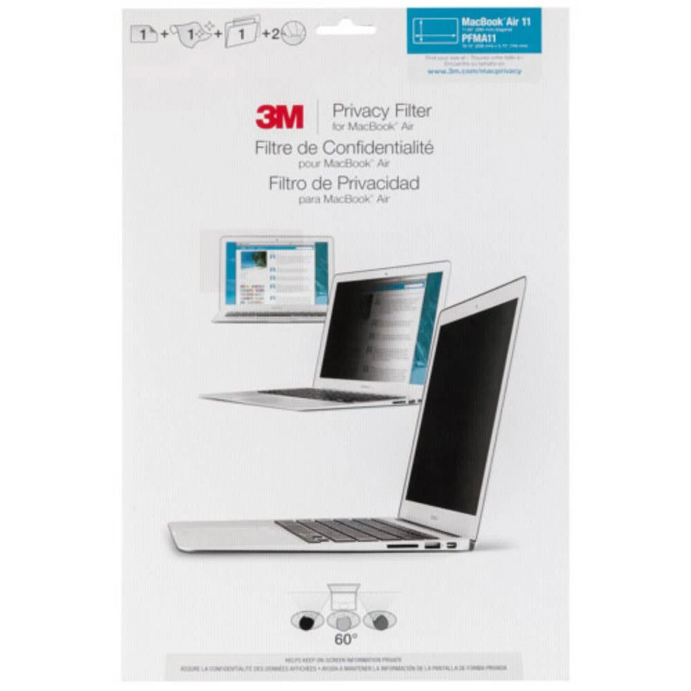 3M PFMA11 Folija za zaštitu zaslona 27.9 cm (11 ") Format slike: 16:9 7100011159 Pogodno za model: Apple MacBook Air 11 cola slika