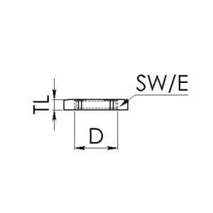 Wiska NMMU 2 učvrsna matica otporno na udarce   2'' NPT  metal prirodna 50 St. slika