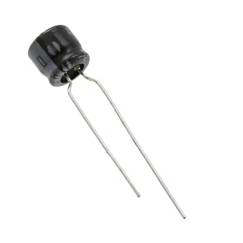 Kemet  elektrolitski kondenzator   1.5 mm 10 µF 25 V 20 % (Ø x V) 4 mm x 5 mm 1 St. slika