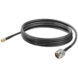 Weidmüller antene priključni kabel  5.00 m crna UV otporan slika