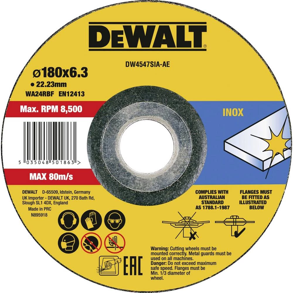 DEWALT DW4547SIA-AE brusna ploča kom. slika
