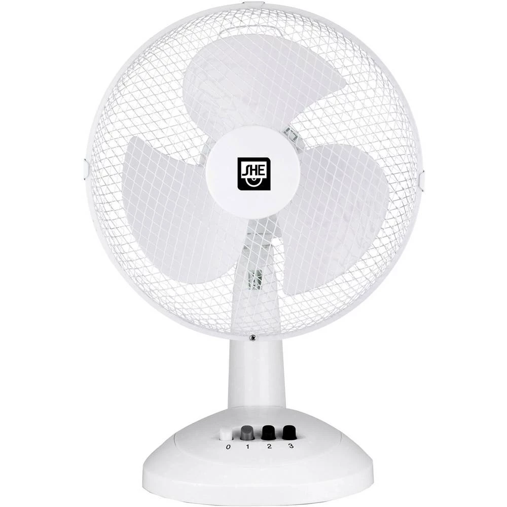 Stolni ventilator SHE SHE40TI1901 50 W Bijela slika