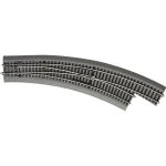 H0 RocoLine (s podlogom) 42573 Zakrivljena skretnica 30 ° 419.6 mm