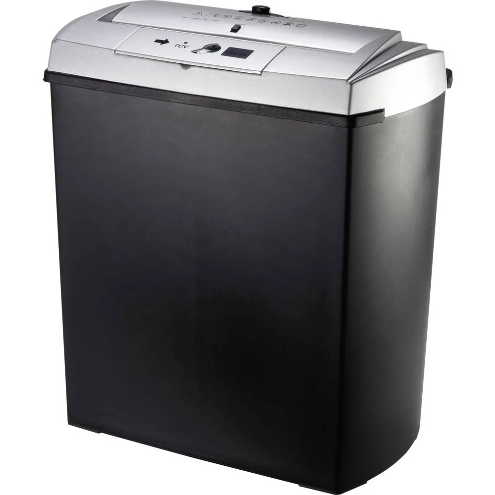 Uništavač dokumenata Renkforce S7-CD rezanje na trake, stupanj sigurnosti: 1 isto tako uništava CD-je, DVD-je, kreditne kartice slika