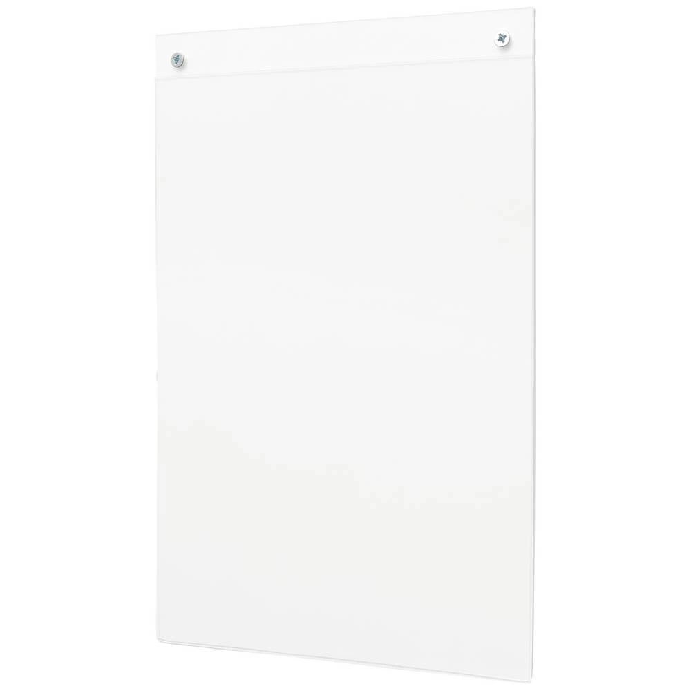 Deflecto Classic Image® 47001 nosač brošure na zidu prozirna din a4 visok Broj pretinaca 1  12 St. slika